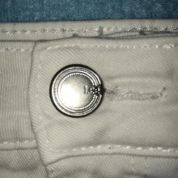 LEE CLASSIC FIT 1889 white vintage 90’s stretchy jeans  size 30 X 28 - Picture 8 of 8